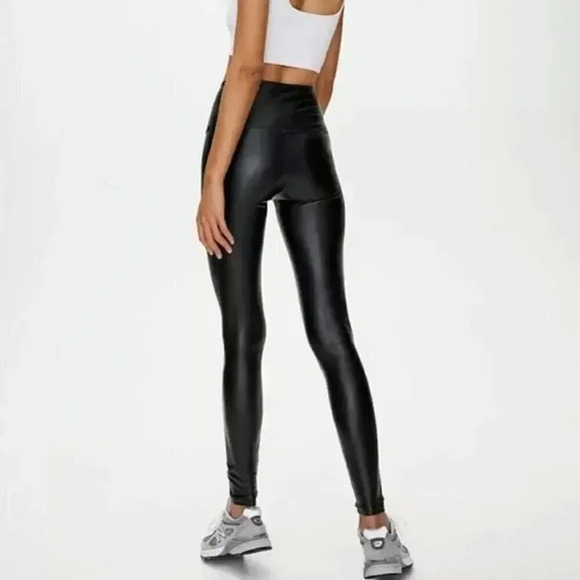 Aritzia Wilfred Free  Faux Leather Pant - Picture 3 of 12